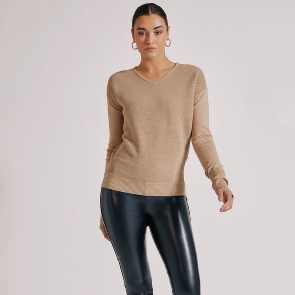 Blanc Noir NWT PORTOLA V NECK  NEVER WORN MSRP$159 - Picture 3 of 5